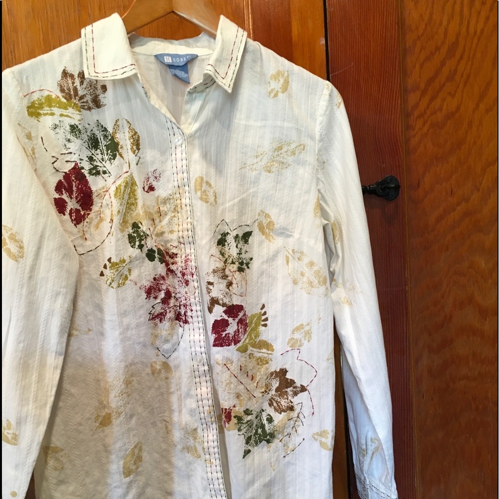 Vintage KORET Button Up Top